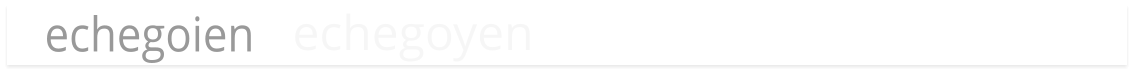 echegoien echegoyen